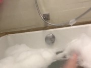 ARABIAN SNOWWHITE HAVE FUN-SOAP&BATHTUB-BEAUTIFUL WHITE GIRL-SILKY SKIN-VERIFIED AMATEUR LOS ANGELES 4/16