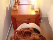 A redhair sexy girl suck my dick with passion 2/16