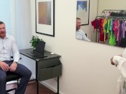 I let my boss CREAMPIE me for a PAYRISE and then he fucked me RAW! 1/16