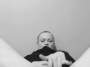 Spit on my pussy for fun 4/16