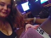 Je remercie mon coach après la séance avec une bonne fellation et une éjaculation faciale 3/16