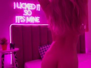 Masturbation with dildo close up 3/16