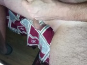 High-quality home masturbation with metal balls rings! 7/16