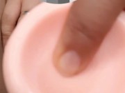 GOT HORNY ON MY PERIOD - QUICKIE WITH MY 8.2 INCHES TOY 6/16