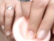 GOT HORNY ON MY PERIOD - QUICKIE WITH MY 8.2 INCHES TOY 9/16