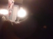 College Girl First Video Playing With New Toy in the Bathroom Big Booty Latina Pussy 1/16