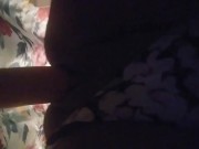 College Girl First Video Playing With New Toy in the Bathroom Big Booty Latina Pussy 14/16