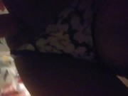 College Girl First Video Playing With New Toy in the Bathroom Big Booty Latina Pussy 8/16