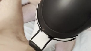 Puppy moaning blowjob for big dick pov