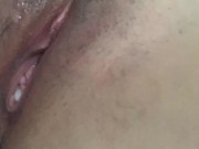 Dildo going deep inside making my pussy cream 12/16