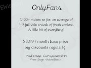 Tomboy striptease and orgasms - leggings and rolling around in bed 1/16