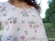 Horny Farm Girl Runs Around and Lets You Watch Her Tits Bounce 1/16