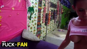 Tory Lane’s Shaved Cunt Teases Caleb Before A Sloppy BJ!