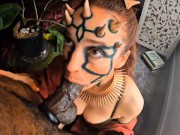 Zabrak vs. Twi'lek: Sloppy Showdown in Deepthroat Domination 11/16