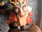 Zabrak vs. Twi'lek: Sloppy Showdown in Deepthroat Domination 7/16