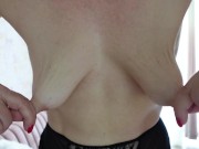 Playing with my perky natural tits 11/16
