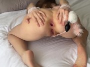 I love stretching my anus with a plug 15/16