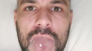 Danny K - Playing with spit ASMR