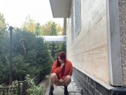 7 Days, 7 Piss Spots  Redhead Schoolgirl's Wet Little Secret 7/16