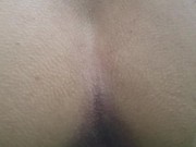 Asshole Close-Up While I Pee Outdoors 14/16