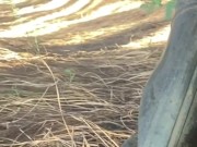 Watch My Asshole Twitch While I Pee Outdoors 9/16