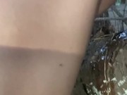 I Get So Turned On Peeing Standing Up and Soaking Tree Trunks 10/16