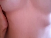 Riding my stepdad's dick I can't stop laughing after! My handjob made him cum on his face 💦😂 1/16