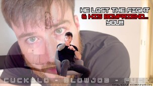 He Lost the Fight & His Boyfriend… you!!!
