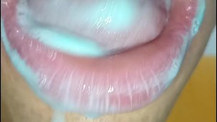 tongue colorido, fetiche lengua larga, sloopy, hard, mojado