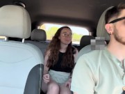 Two College Best Friends Seduced Their Uber Driver Into Having A Threesome|OF:leotheredhead 3/16