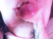 Watch Daddy Cum! Suck/lick it off😈 9/16