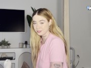 Morning Wood Sucked Off By Beautiful Green Eyed Step Sis- Rosie Rider 4/16