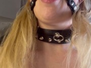 DROOL DRIPPING BALLGAG SLUT 15/16