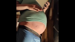 4-7-2025 Slow then FAST - Belly Inflation w/ Air