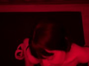 cosplay Hinata getting facefucked while she looks up with pink eyes 4/16