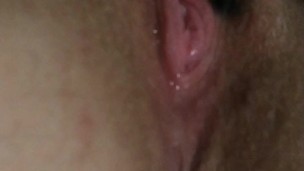 Pulsating pussy gets soaked when I cum