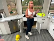 Plumber Lady Mellanie Monroe Gets Blacked 6/16