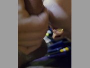 UPSIDE DOWN ELLIEMAE PLAYS GETS A THROAT PIE 6/16