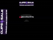 Preview clip | Girl with her favorite shoes Nike Shox worn with nylons and the evil teddy bear 1/16