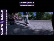 Preview clip | Girl with her favorite shoes Nike Shox worn with nylons and the evil teddy bear 10/16