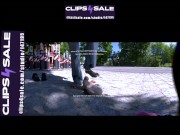 Preview clip | Girl with her favorite shoes Nike Shox worn with nylons and the evil teddy bear 12/16