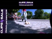 Preview clip | Girl with her favorite shoes Nike Shox worn with nylons and the evil teddy bear 5/16