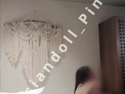 He fucked my pussy so well that my legs are shaking and creampied 굵고 휜 자지로 깊숙히 쑤시며 질싸 당한 여친 11/16