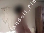 He fucked my pussy so well that my legs are shaking and creampied 굵고 휜 자지로 깊숙히 쑤시며 질싸 당한 여친 4/16