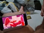 CAUGHT Jerking Off – She Couldn't Resist Joining In 😈🔥 1/16