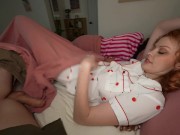 sharing a bed with my girlfriend and her bff - gal ritchie, elly clutch 8/16