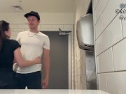 Stranger CAUGHT Looking Up Teen’s Skirt And Gets Taken To The Restroom And DRAINED💦 4/16