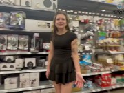 Teen Makes Her Boyfriend Wait In The Car While She Looks For A Big Dick Stranger To Use 1/16