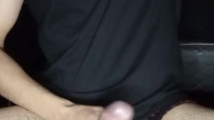 Masturbating my cock