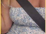 Hot wife exhibitionist public pussy flashing 10/16